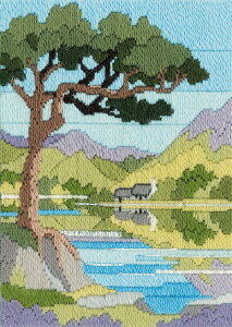 Bothy Threads OXeb`hJLbg uLong Stitch Seasons - Mountain Summerv (lG/R̉) MLS2 {V[XbY yCO/[40`80xz
