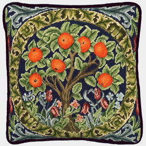 Bothy Threads ^yXg[hJLbg "Orange Tree Tapestry" TAC22 (NbV35cmp) {V[XbY yCO/[40`80xz William Morris