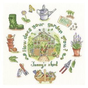 Bothy Threads NXXeb`hJLbg "How Does Your Garden Grow?" (K[f Tv[) XAL13 {V[XbY yCO/[40`80xz
