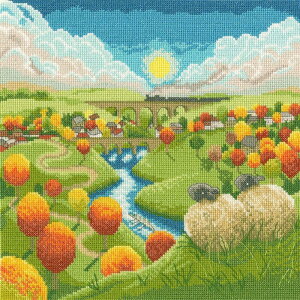Bothy Threads �N���X�X�e�b�`�h�J�L�b�g Watching The World Go By XLP9 �{�V�[�X���b�Y �y�C�O����/�[��40�`80�����x�z