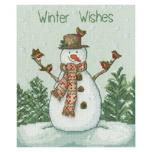 Bothy Threads �N���X�X�e�b�`�h�J�L�b�g Ol' Jack Frost XX22 (�X�m�[�}�� �N���X�}�X) �{�V�[�X���b�Y �y�C�O����/�[��40�`80�����x�z