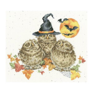 Bothy Threads NXXeb`hJLbg "Happy Owl-o-ween" XHD145 (tNẼnEB) {V[XbY yCO/[40`80xz