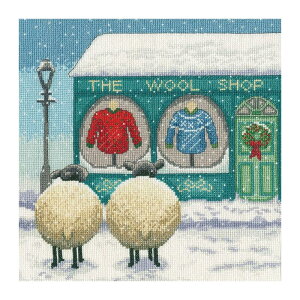 Bothy Threads NXXeb`hJLbg "The Wool Shop" XLP18 {V[XbY yCO/[40`80xz