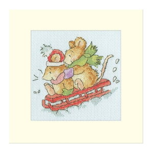 Bothy Threads NXXeb`hJLbg "Christmas Card - Hold Tight" XMAS80 {V[XbY yCO/[40`80xz