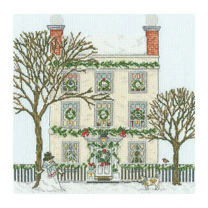 Bothy Threads NXXeb`hJLbg "Christmas Townhouse" XSS31 {V[XbY yCO/[40`80xz