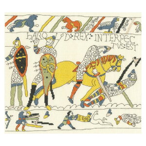 Bothy Threads �N���X�X�e�b�`�h�J�L�b�g Bayeux Tapestry - The Demise Of King Harold XBT5 �{�V�[�X���b�Y �y�C�O����/�[��40�`80�����x�z