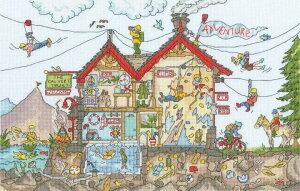 Bothy Threads �N���X�X�e�b�`�h�J�L�b�g Cut Thru' Adventure Holiday (�A�h�x���`���[�E�z���f�[) XCT44 �{�V�[�X���b�Y �y�C�O����/�[��40�`80�����x�z