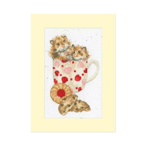 Bothy Threads NXXeb`hJLbg "Greeting Card - Hammy Anniversary" XGC44 (O[eBOJ[h) {V[XbY yCO/[40`80xz
