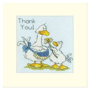 Bothy Threads NXXeb`hJLbg "Greeting Card - Thank You!" XGC45 (O[eBOJ[h) {V[XbY yCO/[40`80xz