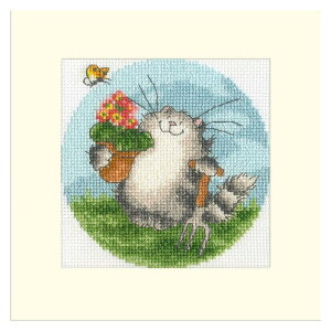 Bothy Threads NXXeb`hJLbg "Greeting Card - Seeds Of Love" XGC46 (O[eBOJ[h) {V[XbY yCO/[40`80xz