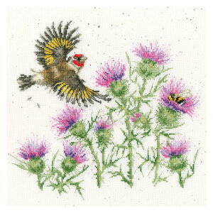 Bothy Threads NXXeb`hJLbg "Feathers And Thistles" XHD133 {V[XbY yCO/[40`80xz