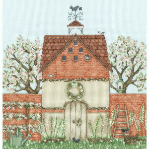 Bothy Threads �N���X�X�e�b�`�h�J�L�b�g Dovecote XSS22 A Country Estate �{�V�[�X���b�Y �y�C�O����/�[��40�`80�����x�z