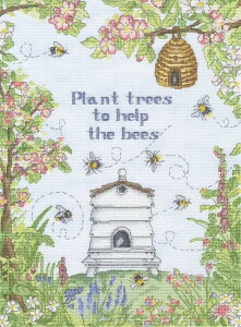 Bothy Threads NXXeb`hJLbg "Help The Bees" XAL15 {V[XbY yCO/[40`80xz