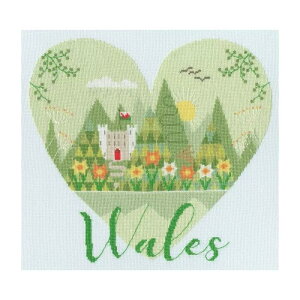 Bothy Threads NXXeb`hJLbg "Heart Of Wales" (n[gIuEF[Y) XHY11 {V[XbY yCO/[40`80xz