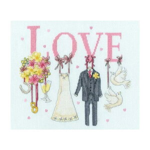 Bothy Threads NXXeb`hJLbg "It Must Be Love" XKTB16 (EFfBOETv[) {V[XbY yCO/[40`80xz