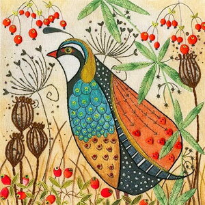 Bothy Threads t[Xeb`hJLbg "Flights Of Fancy Embroidery - Partridge" ELH3 {V[XbY yCO/[40`80xz