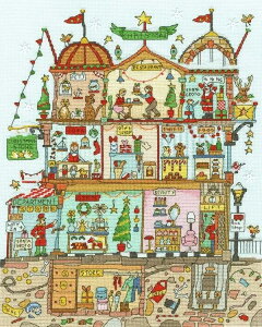 Bothy Threads NXXeb`hJLbg "Cut Thru' Christmas Department Store!" XCT38 {V[XbY yCO/[40`80xz