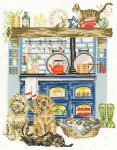 Bothy Threads NXXeb`hJLbg "Country Kitchen" XHD127 Jg[ELb` {V[XbY yCO/[40`80xz