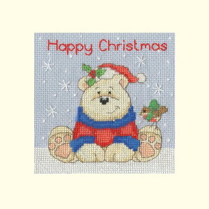 Bothy Threads NXXeb`hJLbg "Christmas Card - Polar Pals" XMAS70 {V[XbY yCO/[40`80xz