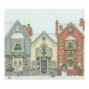 Bothy Threads NXXeb`hJLbg "Snowy Street" XSS21 A Country Estate {V[XbY yCO/[40`80xz
