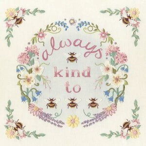 Bothy Threads �t���[�X�e�b�`�h�J�L�b�g Bee Kind To Bees ECA1 �{�V�[�X���b�Y �y�C�O����/�[��40�`80�����x�z