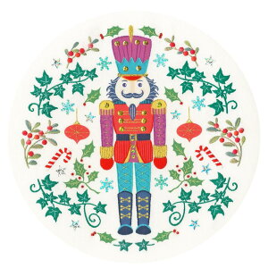 Bothy Threads t[Xeb`hJLbg "Folk Christmas - Folk Art Embroidery" (tH[NENX}X) EKP6 {V[XbY yCO/[40`80xz