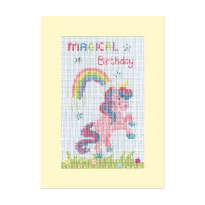 Bothy Threads NXXeb`hJLbg "Greeting Card - Magical Birthday" XGC49 (O[eBOJ[h) {V[XbY yCO/[40`80xz