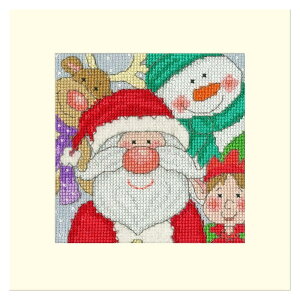 Bothy Threads NXXeb`hJLbg "Christmas Card - Jolly Times" XMAS72 {V[XbY yCO/[40`80xz