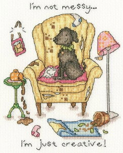 Bothy Threads �N���X�X�e�b�`�h�J�L�b�g Mucky Pup XCD3 �{�V�[�X���b�Y �y�C�O����/�[��40�`80�����x�z