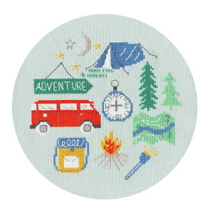 Bothy Threads �N���X�X�e�b�`�h�J�L�b�g Adventure - Sew Easy XJH5 �{�V�[�X���b�Y �y�C�O����/�[��40�`80�����x�z