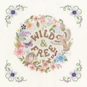 Bothy Threads t[Xeb`hJLbg "Embroidery - Wild And Free" ECA5 {V[XbY yCO/[40`80xz