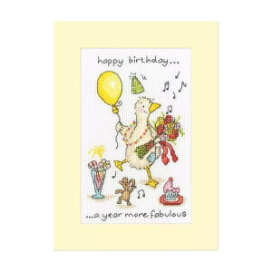 Bothy Threads NXXeb`hJLbg "Greeting Card - More Fabulous" XGC51 (O[eBOJ[h) {V[XbY yCO/[40`80xz