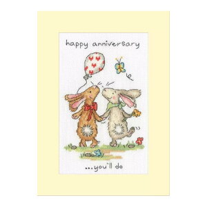 Bothy Threads NXXeb`hJLbg "Greeting Card - You'll Do" XGC52 (O[eBOJ[h) {V[XbY yCO/[40`80xz