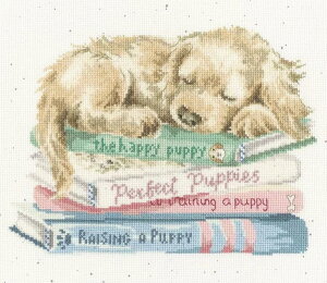 Bothy Threads �N���X�X�e�b�`�h�J�L�b�g A Pup's Life (��) XHD153 �{�V�[�X���b�Y �y�C�O����/�[��40�`80�����x�z