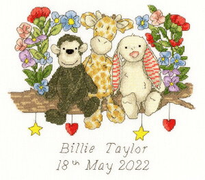 Bothy Threads �N���X�X�e�b�`�h�J�L�b�g Sweet Friendships XETE6 Ladybird and Bee �{�V�[�X���b�Y �y�C�O����/�[��40�`80�����x�z