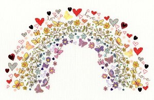 Bothy Threads NXXeb`hJLbg "Lovely Rainbow" XKA20 {V[XbY yCO/[40`80xz