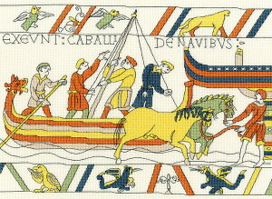 Bothy Threads �N���X�X�e�b�`�h�J�L�b�g Bayeux Tapestry - The Normans' Landing XBT4 �{�V�[�X���b�Y �y�C�O����/�[��40�`80�����x�z