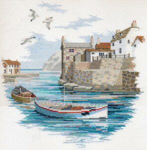 Bothy Threads �N���X�X�e�b�`�h�J�L�b�g �uCoastal Britain - Secluded Port�v SEA06 �{�V�[�X���b�Y �y�C�O����/�[��40�`80�����x�z