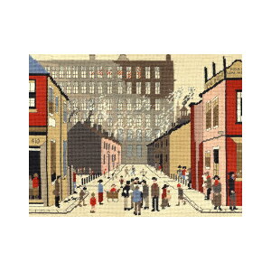 Bothy Threads NXXeb`hJLbg uStreet Scene Tapestryv TLC9 (Xg[gEV[E^yXg[) L.S Lowry and Lowry Style {V[XbY yCO/[40`80xz