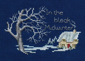 Bothy Threads NXXeb`hJLbg uChristmas Card - Midwinterv CDX06 (^~) {V[XbY yCO/[40`80xz