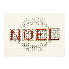 Bothy Threads クロスステッチ刺繍キット 「Christmas Card - Noel」 CDX19 (ノエル) ボシースレッズ 【海外取り寄せ/納期40〜80日程度】