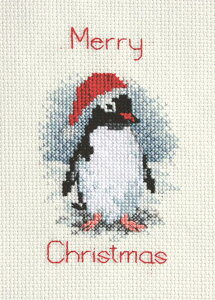 Bothy Threads NXXeb`hJLbg uChristmas Card - Penguinv CDX20 (yM) {V[XbY yCO/[40`80xz