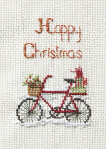 Bothy Threads NXXeb`hJLbg uChristmas Card - Christmas Deliveryv CDX55 (NX}X̔zB) {V[XbY yCO/[40`80xz
