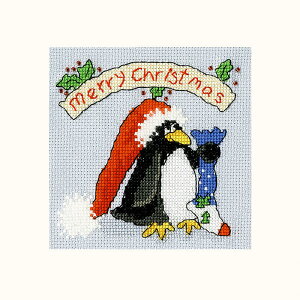 Bothy Threads NXXeb`hJLbg "Christmas Card - PPP Please Santa" XMAS 33 {V[XbY yCO/[40`80xz