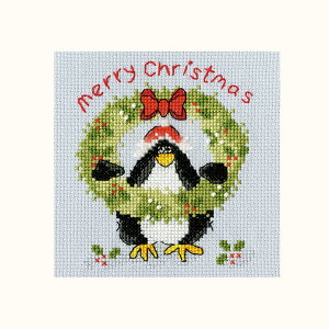 Bothy Threads NXXeb`hJLbg "Christmas Card - PPP Prickly Holly" XMAS 36 {V[XbY yCO/[40`80x