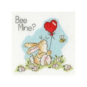 Bothy Threads NXXeb`hJLbg uGreeting Card - Bee Mine?v XGC18 (O[eBOJ[h/r[}C) {V[XbY yCO/[40`80xz