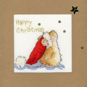 Bothy Threads NXXeb`hJLbg uChristmas Card - Star Gazingv XMAS20 (ώ@) {V[XbY yCO/[40`80xz
