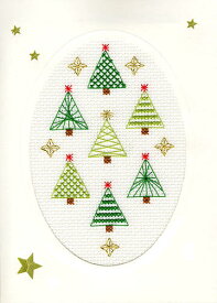 Bothy Threads クロスステッチ刺繍キット 「Christmas Card - Christmas Forest」 XMAS23 (クリスマスの森) ボシースレッズ 【海外取り寄せ/納期40〜80日程度】