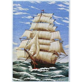 東京文化刺繍キット BSK-292 「帆船」(6号)