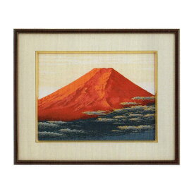 東京文化刺繍キット BSK-164 「金雲赤富士」(3号) 富士山 世界遺産 世界文化遺産 静岡